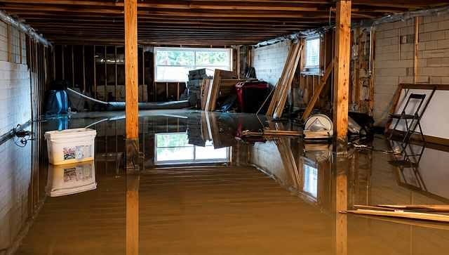 Flood damage cleanup - flooded basement water damage restoration in Fort Lauderdale